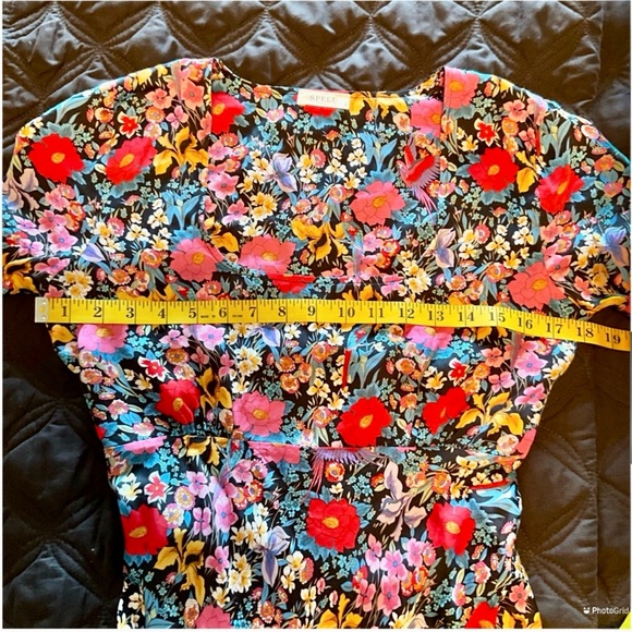 Spell Designs Last Drinks Mini Dress Small NWOT 💙🩷 - Picture 8 of 11